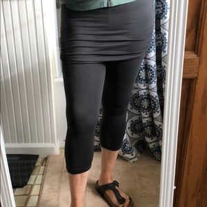 Leggings with built in skirt by Prana.